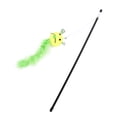 thumbnail image 1 of Interactive Cat Teaser Wand Stick Toy with Cartoon Shape Design for Playful Feline Exercise Daily Entertainment Lightweight Safe Amusing, 1 of 3