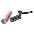 thumbnail image 5 of 2X Outdoor Mini Pink Rubber Coated 9-LED Flashlight Torch, 5 of 8