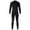 Black, variant on Abomasnow Full Mens Womens Wetsuit 3mm Neoprene Diving Scuba Swimming Thermal Wet Suits Back Zipper Cold Water Warm Swimsuit S-3XL