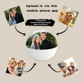 thumbnail image 6 of 3D Ultrasound Crystal Ball Digital Photo Album, Crystal Ball Video Player, Memory Orb Lamp with App Control, Personalized Uploadable Videos & Photos,DIY Gift for Anniversary, Birthday,Wedding, 6 of 9