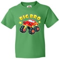 thumbnail image 3 of Inktastic Monster Truck Big Bro Youth T-Shirt, 3 of 5