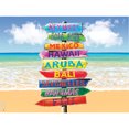 thumbnail image 2 of Tervis Tropical Destination Signs Made in USA Double Walled  Insulated Tumbler Travel Cup Keeps Drinks Cold & Hot, 24oz, Clear, 2 of 9