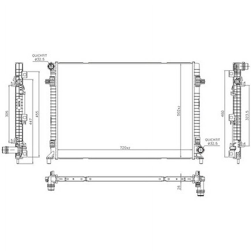 Nissens 606705 Radiator