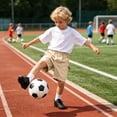 thumbnail image 2 of Gubotare School Shorts for Boys Toddler Boys Sport Jogger Shorts,Kids Summer Solid Active Short Pants Size 7-8 (Beige,7-8 Years), 2 of 5