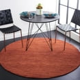 thumbnail image 2 of SAFAVIEH Metro Jaymes Distressed Area Rug, Rust, 6' x 6' Round, 2 of 8