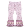 thumbnail image 1 of EIMELI Women‘s Boho Hippie Printed Wide Leg Long Flared Bell Bottom Pants, 1 of 6