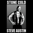thumbnail image 2 of Boy's WWE Stone Cold Steve Austin Black and White Photo  Graphic Tee Black X Large, 2 of 5