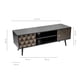 thumbnail image 3 of Mueble de TV Top Living Moderno Negro con Detalles Café, 3 of 6