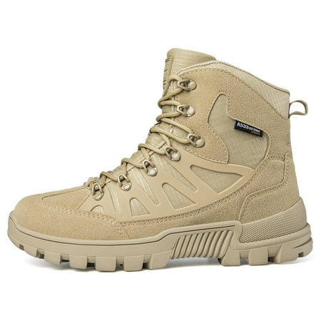 

Outdoor Men s Lightweight Waterproof Tactical Boots Mid-top Military Combat Boots
