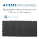 thumbnail image 2 of Piso para Gimnasio ALTERA PG-60-4 60x60 cm 4 Piezas, 2 of 5