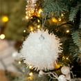 thumbnail image 6 of 6PCS Christmas Balls Christmas Tree Decoration Balls Powder Balls Christmas Hanging 6cm Christmas Decoration Small Pendant, 6 of 8