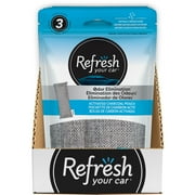 Refresh Your Car! Charcoal Bag Air Freshener, 3 Count