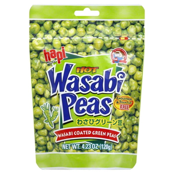 Hapi Snacks Hot Wasabi Peas, 4.23 oz - Walmart.com - Walmart.com Hapi Snacks Hot Wasabi Peas, 4.23 oz - Walmart.com - Walmart.com