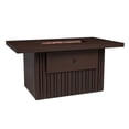 thumbnail image 2 of Real Flame Calvin 52" Rectangle Metal Propane Fire Pit Table With Hidden Tank in Bronze Coral, 2 of 9
