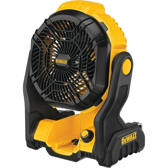 20V MAX Cordless Jobsite Fan, Battery Powered Rechargeable Fan Portable, Tool Only (DCE512B)