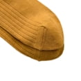 thumbnail image 2 of Calcetines de otoño e invierno para mujer, estilo retro, hasta media pantorrilla, de algodón a rayas de color liso, 2 of 5