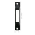 thumbnail image 2 of ADDHAT 1Set E-Track Accessories Tie Down Anchor Metal for Cargo Transportation in Black with Electrophoresis Coating, 2 of 8