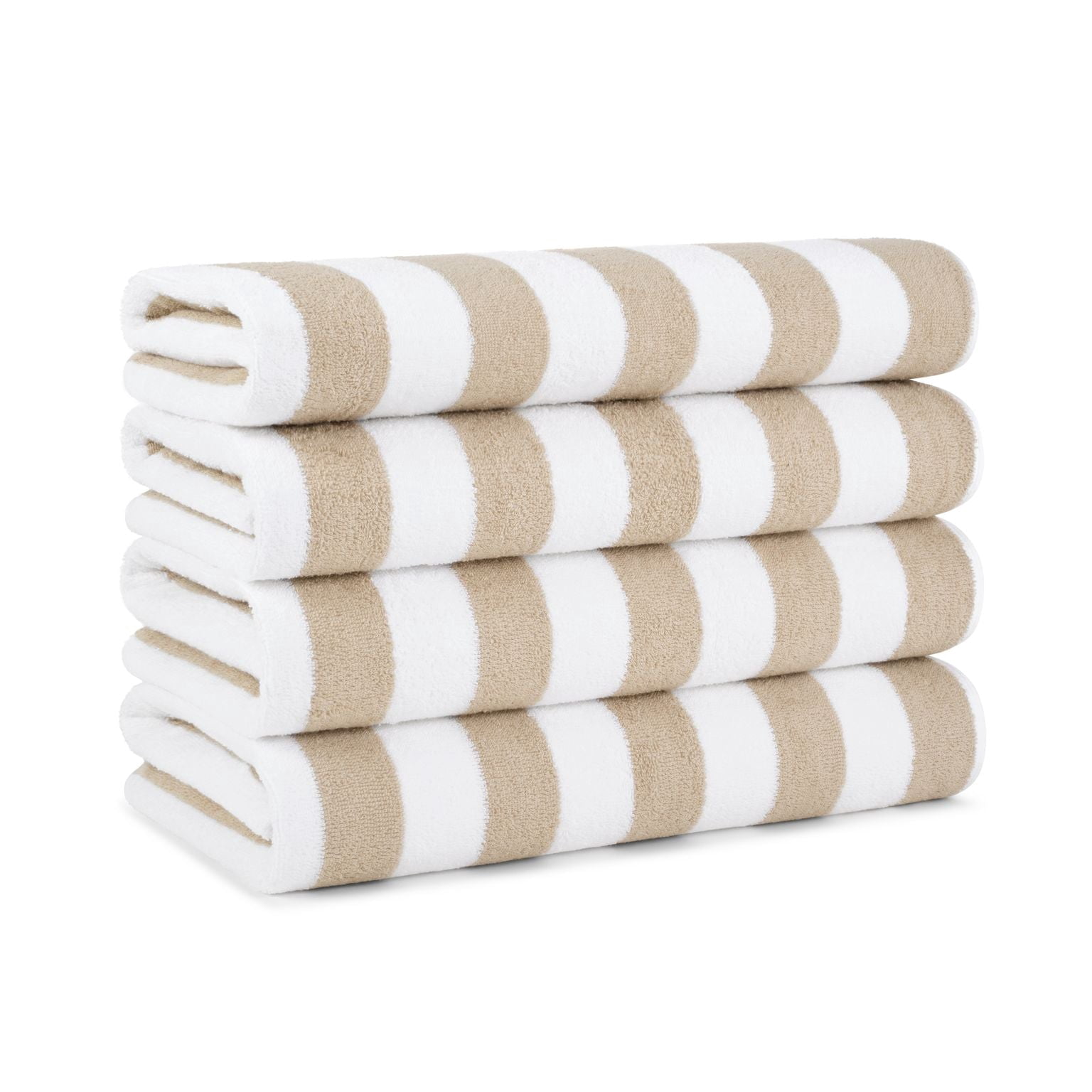 Arkwright Oversized California Beach Towels - Ringspun Cotton Pool Towel - 30 x 70 in. - (4 Pack) Assorted