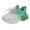 Green, variant on Kids Toddler Girls Mesh Sneakers Lightweight Breathable Athletic Casual Daily Running Wear Size:7
