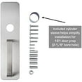 thumbnail image 6 of Brinks 13.87 in. L Stainless Steel Pull Plate, 6 of 7