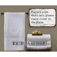 thumbnail image 3 of Metal Sign - Players With Short Bats - Durable Metal Sign - Use Indoor/Outdoor - Makes a Funny Baseball Bathroom Decor and Housewarming Gift Under $20 (8" x 12"), 3 of 5