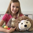 thumbnail image 2 of Juego de peluches con forma de erizo MaoGolan de 16 y 10 pulgadas con 4 frutas magnéticas, 2 of 7