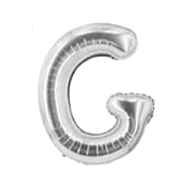 Cateissary 1 Uds. Conjunto de globos de papel de aluminio plateado de 16 pulgadas globos brillantes globos Mylar para fiesta de cumpleaños globo Kits de decoración para fiestas Plata G 16 pulgadas