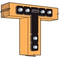 thumbnail image 3 of Simpson Strong Tie 234764 Ornamental Heavy Duty T Strap, 3 of 3