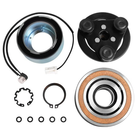 88 A/c Bypass Pulley - A/C AC Compressor Clutch Kit Hub Pulley Bearing for 2004-09 Mazda 3/2006-09 Mazda 5 (BP4S61K00)