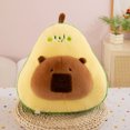 thumbnail image 2 of Muñeca de peluche rellena de aguacate con fruta, 45 cm, dibujos animados suaves, 2 of 2