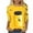 Yellow Plus Size Blouse for Women_u, variant on CYMMPU Tunic Tops 3/4 Sleeve Round Neck Bee Printed Loose Fit Blouses for Women Dressy Casual Spring Tops Fall Fashion Shirts Cute Animals T-Shirts Yellow M