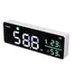 thumbnail image 5 of Medidor de Nivel de Sonido para Colgar en la Pared, medidor de Humedad y Temperatura con Pantalla LED Grande de 11 Pulgadas, para aulas, hogares y oficinas, 5 of 14