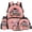 Axolotl Books, variant on Pink Axolotls Kids Backpack Set 4Pcs with Portable Lunch Bag Multifunctional Pencil Case Water Bottle Bag Carrier Lightweight Bookbag for Elementary Middle School