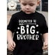 thumbnail image 1 of Boys Cotton T-shirt" Promoted to Big Brother" Boys" Print For Comfortable And Casual Round Neck Short Sleeves, 1 of 6