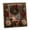 B, variant on 4D Fabric Poke Art Kit, Simple seasonal DIY art project for craft fans, finished artwork works beautifully as decor for Christmas hallway, shelf, bedroom and indoor holiday layouts