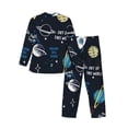 thumbnail image 2 of Kll Space Sleepwear Mens Flannel Pajamas,Long Cotton Pj Set, 2 of 9