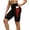 Red, variant on Hurx Capri Leggings with Pockets for Women Tummy Control Knee Length Leggings Yoga Pants Women Capri Pants Workout Black,XL