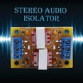 thumbnail image 3 of aislador de ruido Aislador de audio estéreo de alta fidelidad Eliminador de aislamiento de ruido acústico de tierra común FLhrweasw El nuevo, 3 of 7