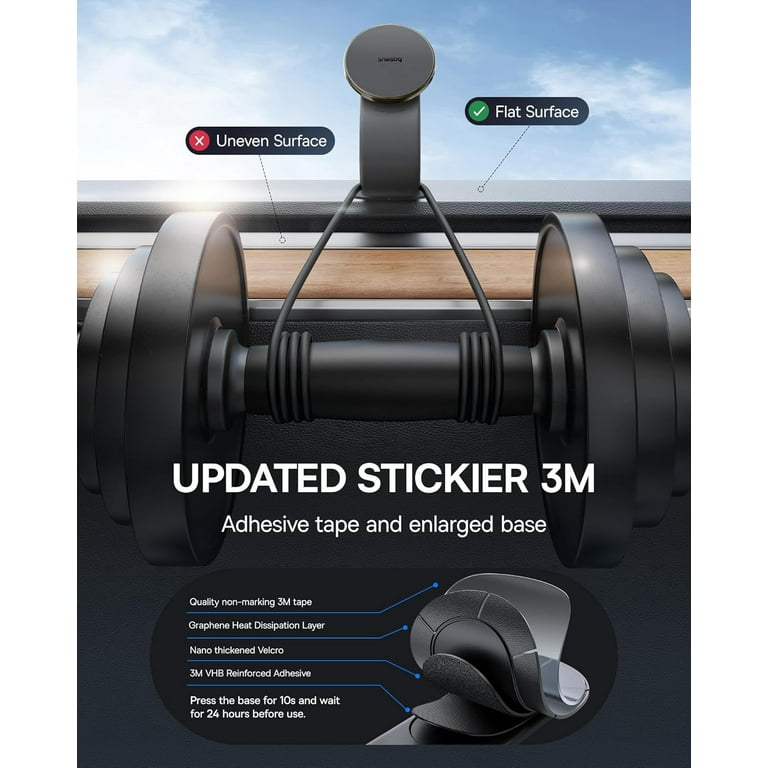 Porta cellulare da auto con ricarica wireless | SBS