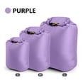 thumbnail image 3 of Sac de Séchage en Nylon Enduit de Silicone Violet Moyen pour Natation, Plage, Plongée, Randonnée et Rafting - Léger 36g/1.3oz Extérieur Résistant à l'Eau (16.3 x 12.6 Po), 3 of 6
