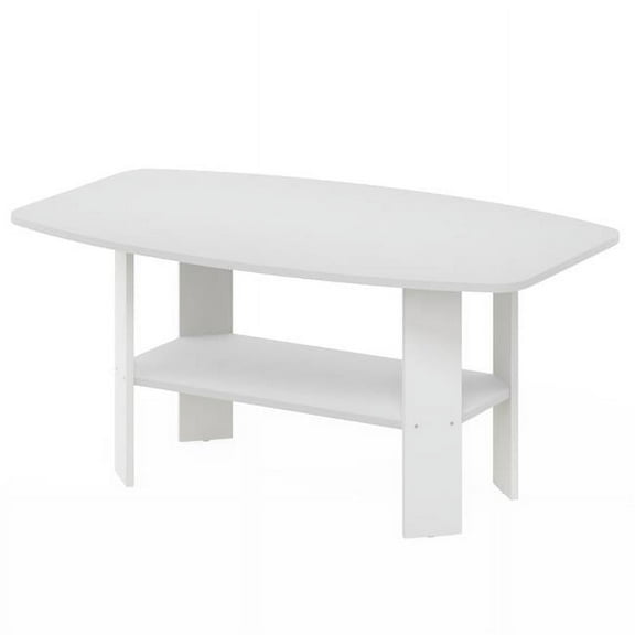 Simple Design Coffee Table, White