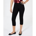 thumbnail image 2 of CHARTER CLUB Womens Black Capri Jeans Petites 6P, 2 of 4