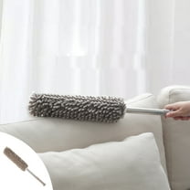 Extendable Duster, Telescoping Cleaning Tool, Washable Chenille Head, 38-98 Inch Pole, Electrostatic Adsorption, For Windows, Fans, Furniture, Cars, Office