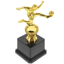 ADDHAT 1Pack Plastic Soccer Trophy Award for Competitions and Corporate Events in 7.1x2.9x2.9in