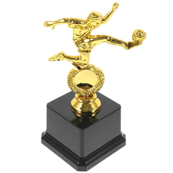 ADDHAT 1Pack Plastic Soccer Trophy Award for Competitions and Corporate Events in 7.1x2.9x2.9in