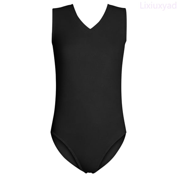 Lixiuxyad Girls Athletic Piece Swimsuit Summer Training Gymnastics Leotard For Swimming Practice And Water Sports Performance,One-Piece Swimsuit Sizes 9-10 Years Black