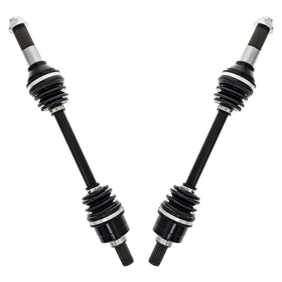 AutoShack Rear CV Axle Shaft Assembly Set of 2 Replacement for 2011-2014 Yamaha YFM450 Grizzly 4x4 Auto EPS Driver and Passenger Side ADSKYA9338PR