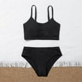 thumbnail image 7 of Yuanyu Girl Two-Piece Bikini Swimsuits Kids Tankini Bathing Suit Sport Swimwear, 7 of 7