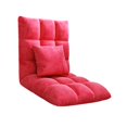 thumbnail image 1 of simhoa Canapé de Sol Pliable Doux pour Salon Chambre d'Amis Maison Rouge, 1 of 8