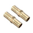 thumbnail image 2 of Conector de púas recto, Conector de púas recto de latón de 2 vías Conector de púas recto de latón Conector de tubería recta de latón Durabilidad probada en el tiempo, 2 of 7